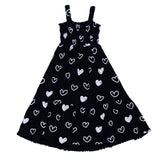 Black Heart Sleeveless Dress